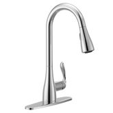 Georgene One-Handle High Arc Pulldown Kitchen Faucet
