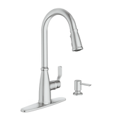 Nolia One-Handle High Arc Pulldown Kitchen Faucet