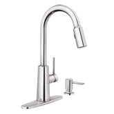 Nori One-Handle High Arc Pulldown Kitchen Faucet