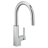 STō Smart Kitchen One-Handle High Arc Pulldown Kitchen Faucet