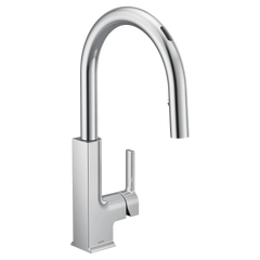 STō Smart Kitchen One-Handle High Arc Pulldown Kitchen Faucet