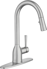 Adler One-Handle High Arc Pulldown Kitchen Faucet