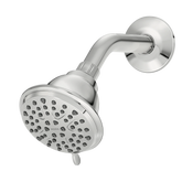 Attune Eight-function 4" Diameter Spray Head Wallmount