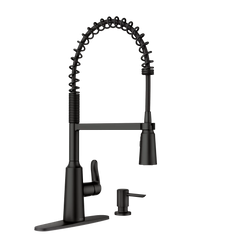 Edwyn One-Handle Pre-Rinse Spring Pulldown Kitchen Faucet
