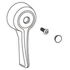 Commercial Chrome Lever Handle Kit, 3 Function Transfer Valve Kit