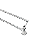 Retreat Chrome 24" Double Towel Bar