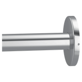 Chrome shower rod