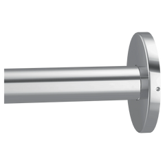 Chrome shower rod