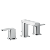 Iver Chrome two-handle high arc bathroom faucet