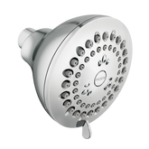 Adler Four-Function 3" Diameter Spray Eco-Performance Showerhead