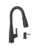 Haelyn One-Handle High Arc Pulldown Kitchen Faucet With ColorCue®