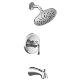 Glyde M-CORE 2-Series Tub and Shower Trim with Rainshower