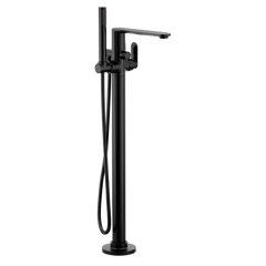 Greenfield Chrome one-handle tub filler includes hand shower
