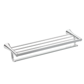 Mikah Chrome towel shelf