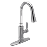 Gilden One-Handle High Arc Pulldown Kitchen Faucet