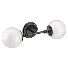 Colinet Chrome two globe bath light
