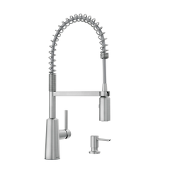 Nori One-Handle Pre-Rinse Spring Pulldown Kitchen Faucet