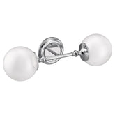 Colinet Chrome two globe bath light
