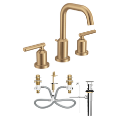 Gibson Two-Handle Widespread Bathroom Sink Faucet