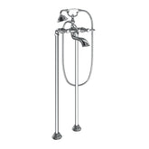 Weymouth Two-Handle Tub Filler including Handheld Shower
