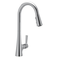 Mikah One-Handle High Arc Pulldown Kitchen Faucet