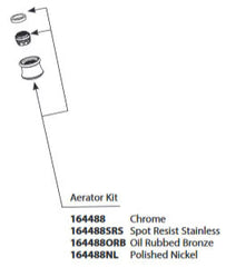 Weymouth Chrome Aerator Kit