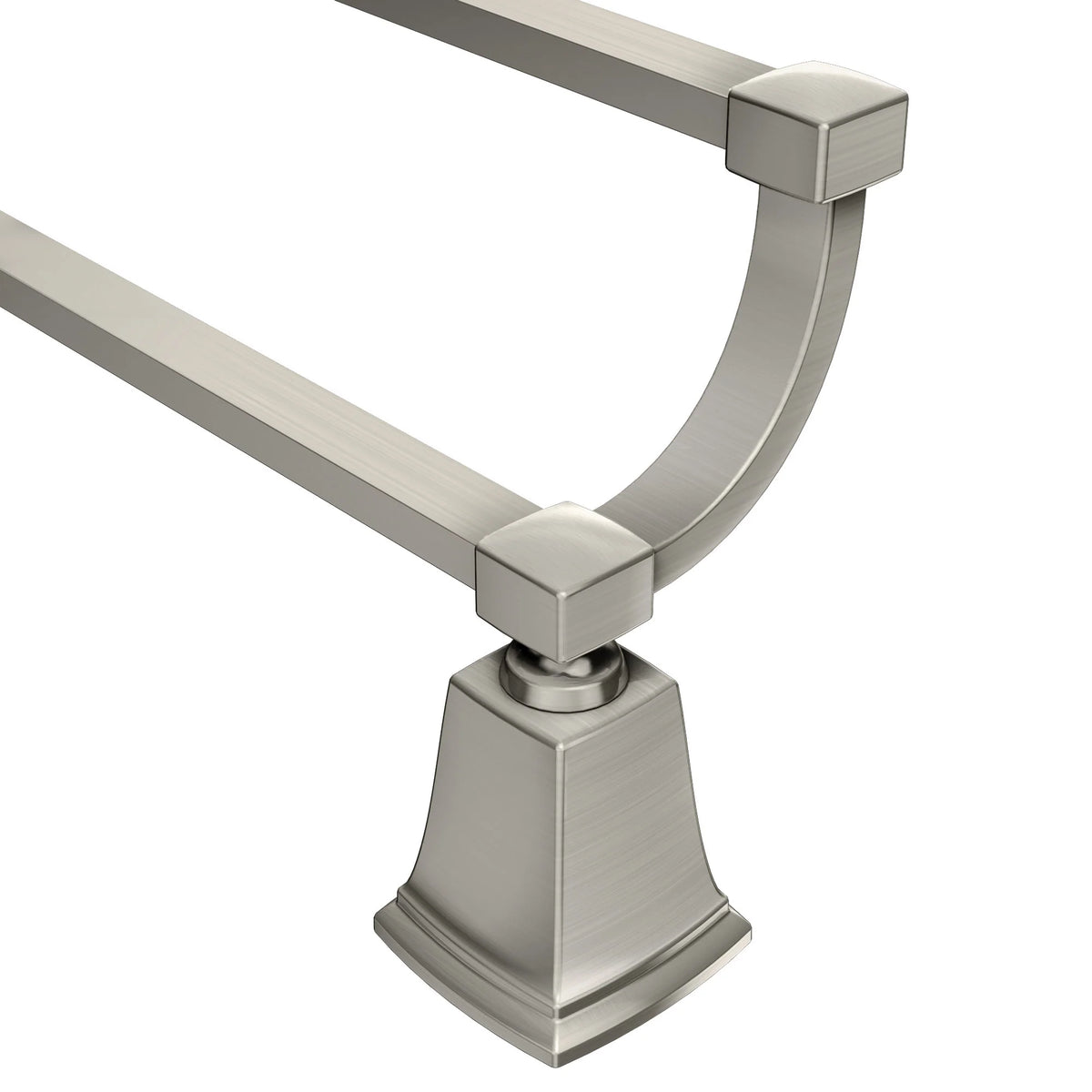 Boardwalk Chrome 24" double towel bar