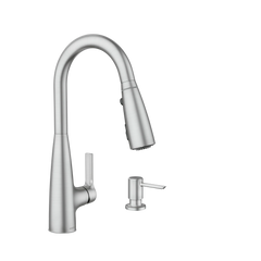 Haelyn One-Handle High Arc Pulldown Kitchen Faucet With ColorCue®
