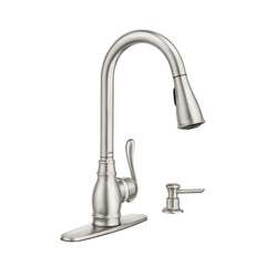 Anabelle One-Handle High Arc Pulldown Kitchen Faucet