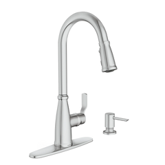 Nolia One-Handle High Arc Pulldown Kitchen Faucet