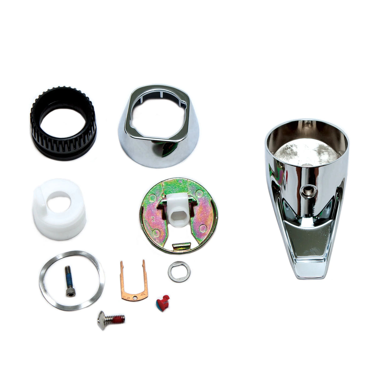 Moen Chrome Bathroom Faucet Conversion Kit - Knob to Lever Handle (Chateau)