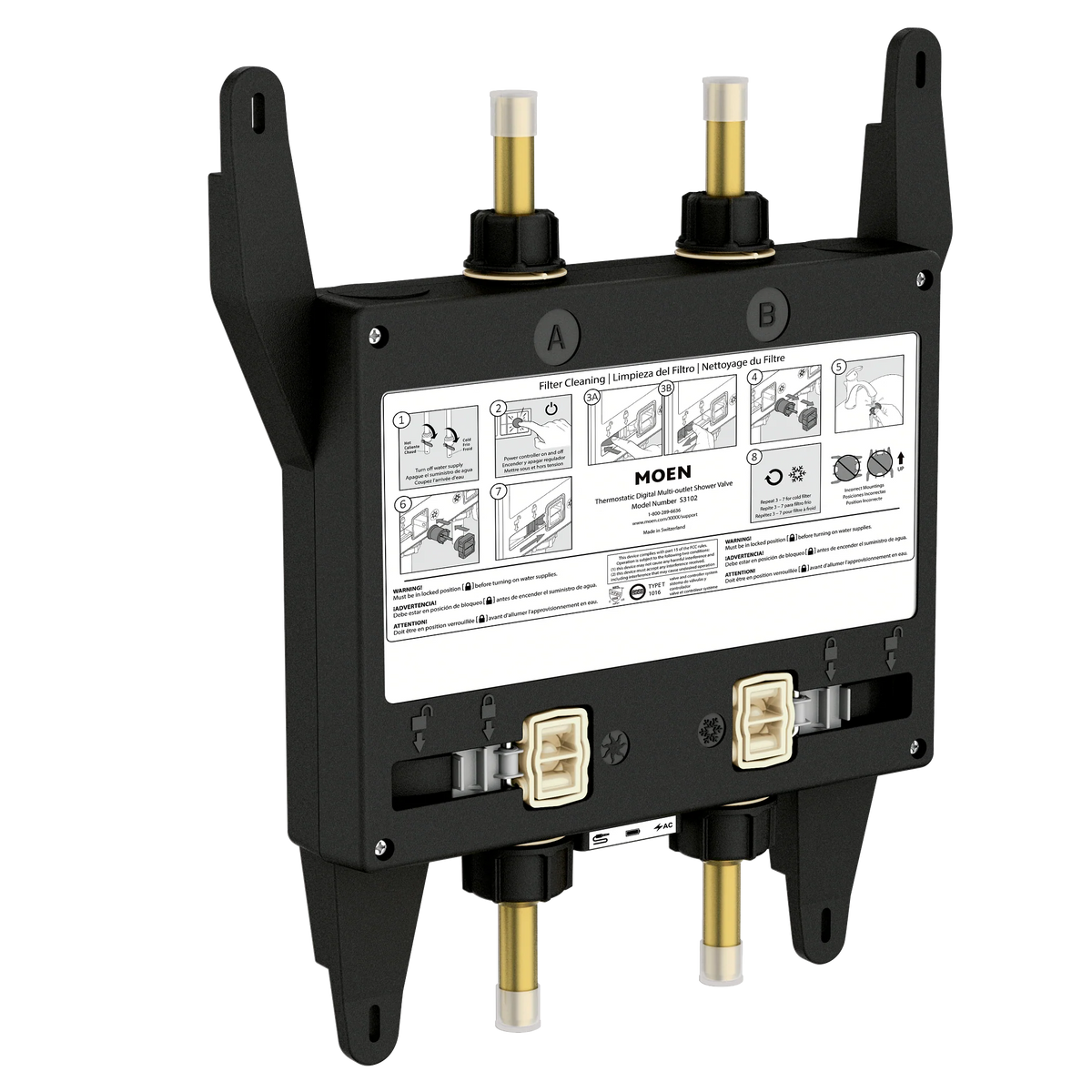 Moen Smart Shower 2-Outlet Shower Valve
