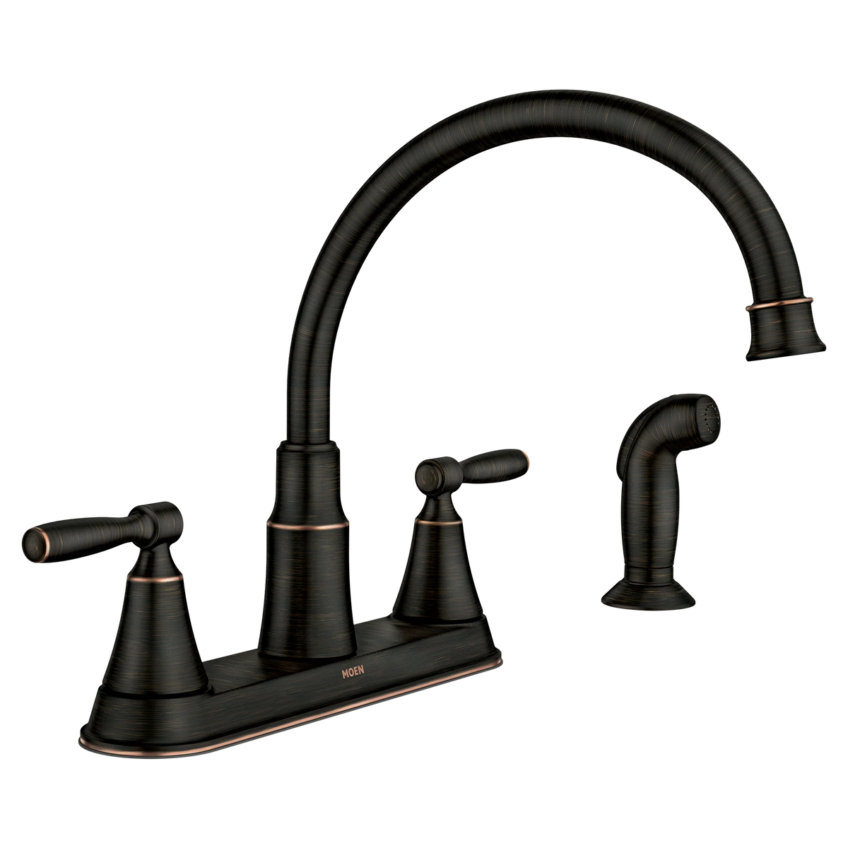 Hutchinson Two-Handle High Arc Kitchen Faucet