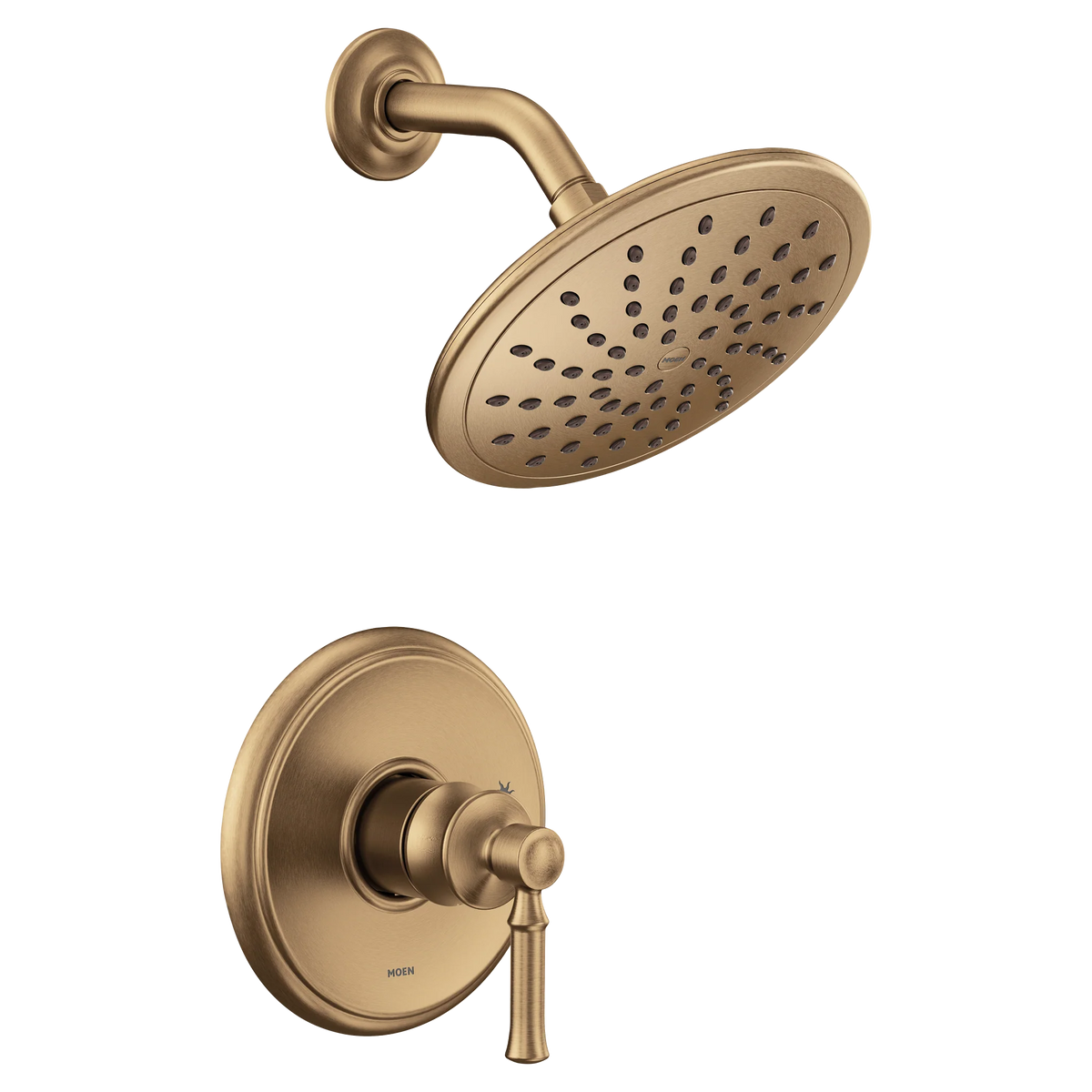 Dartmoor M-CORE 2-Series Shower Trim with Rainshower