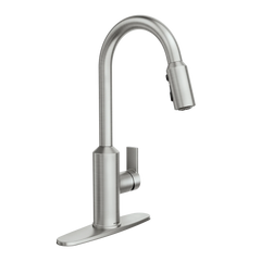 Meena One-Handle High Arc Pulldown Kitchen Faucet