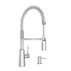 Nori One-Handle Pre-Rinse Spring Pulldown Kitchen Faucet