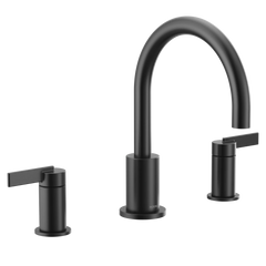 Cia Chrome two-handle non diverter roman tub faucet