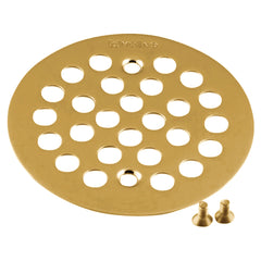 Moen Polished Brass 4-1/4" Shower Drain Cover