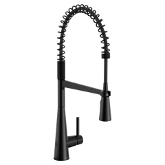 Sleek MotionSense Wave One-Handle Pre-Rinse Spring Touchless Kitchen Faucet