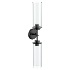 Greenfield Chrome two globe bath light