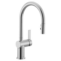 Cia One-Handle High Arc Pulldown Kitchen Faucet