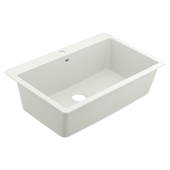 Host 33" Granite Dual Mount Single Bowl Sink