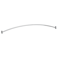 Triva Chrome adjustable curved shower rod