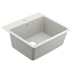 Host 25" Granite Dual Mount Single Bowl Sink