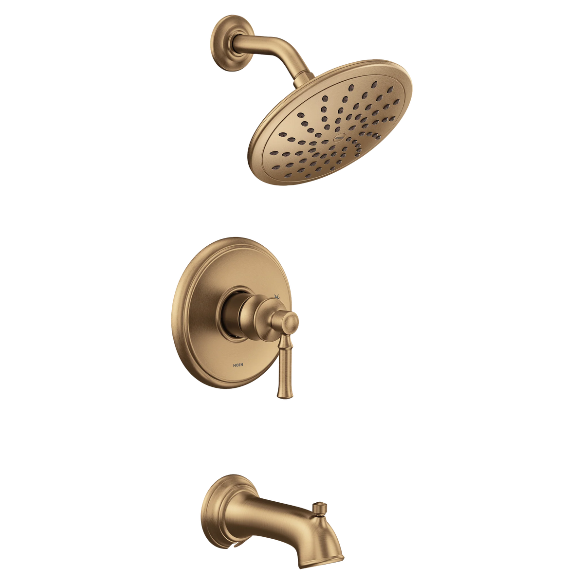 Dartmoor M-CORE 2-Series Tub and Shower Trim with Rainshower